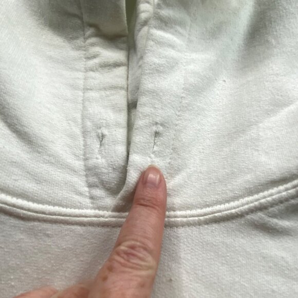 Myrtle Beach SC Hoodie Women L White Keep It Salty Pailey Turtle Gildan Souvenir - Picture 5 of 12